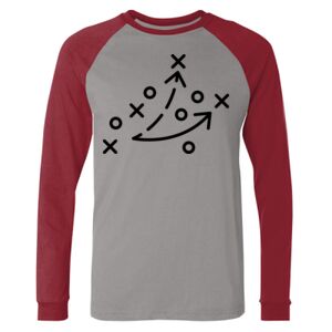 Long Sleeve Jersey Baseball Tee Thumbnail