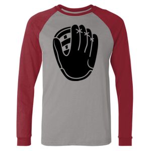 Long Sleeve Jersey Baseball Tee Thumbnail