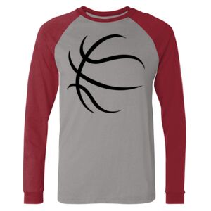 Long Sleeve Jersey Baseball Tee Thumbnail