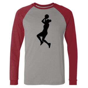 Long Sleeve Jersey Baseball Tee Thumbnail