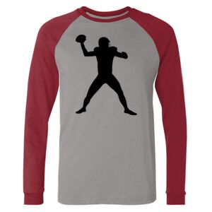 Long Sleeve Jersey Baseball Tee Thumbnail