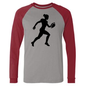 Long Sleeve Jersey Baseball Tee Thumbnail