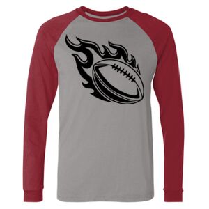 Long Sleeve Jersey Baseball Tee Thumbnail