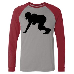 Long Sleeve Jersey Baseball Tee Thumbnail
