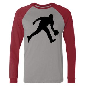 Long Sleeve Jersey Baseball Tee Thumbnail
