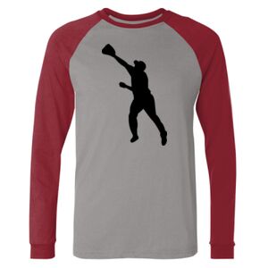 Long Sleeve Jersey Baseball Tee Thumbnail