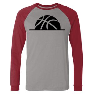 Long Sleeve Jersey Baseball Tee Thumbnail