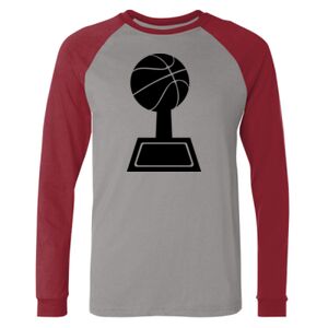 Long Sleeve Jersey Baseball Tee Thumbnail