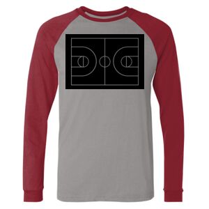 Long Sleeve Jersey Baseball Tee Thumbnail