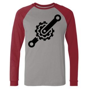 Long Sleeve Jersey Baseball Tee Thumbnail