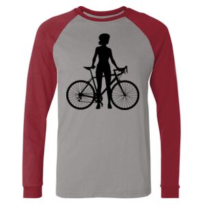 Long Sleeve Jersey Baseball Tee Thumbnail