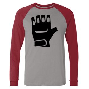 Long Sleeve Jersey Baseball Tee Thumbnail