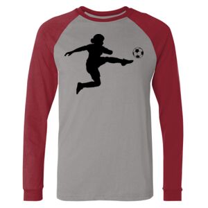 Long Sleeve Jersey Baseball Tee Thumbnail