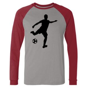 Long Sleeve Jersey Baseball Tee Thumbnail