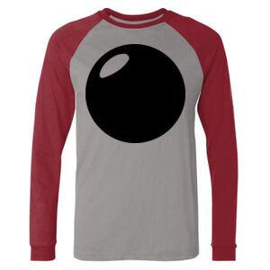 Long Sleeve Jersey Baseball Tee Thumbnail