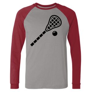 Long Sleeve Jersey Baseball Tee Thumbnail