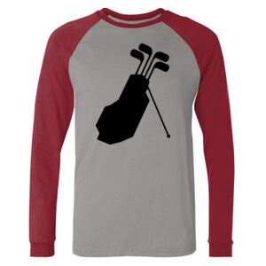 Long Sleeve Jersey Baseball Tee Thumbnail