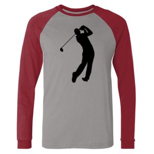Long Sleeve Jersey Baseball Tee Thumbnail