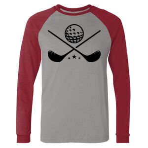 Long Sleeve Jersey Baseball Tee Thumbnail