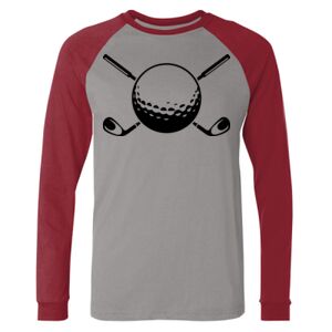 Long Sleeve Jersey Baseball Tee Thumbnail