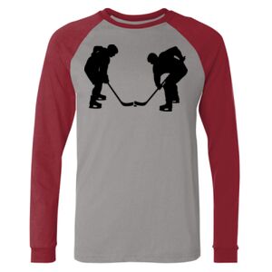 Long Sleeve Jersey Baseball Tee Thumbnail