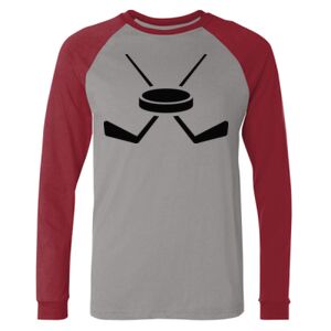 Long Sleeve Jersey Baseball Tee Thumbnail