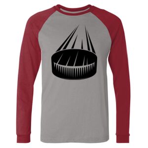 Long Sleeve Jersey Baseball Tee Thumbnail