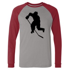 Long Sleeve Jersey Baseball Tee Thumbnail