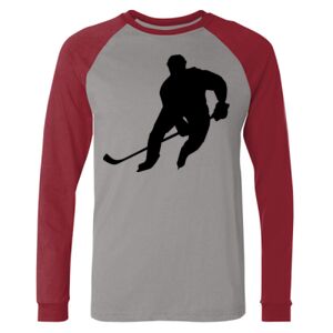Long Sleeve Jersey Baseball Tee Thumbnail