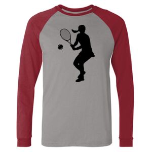 Long Sleeve Jersey Baseball Tee Thumbnail