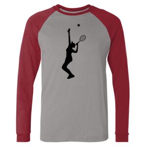 Long Sleeve Jersey Baseball Tee Thumbnail