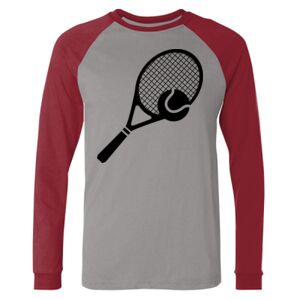 Long Sleeve Jersey Baseball Tee Thumbnail