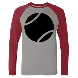 Long Sleeve Jersey Baseball Tee Thumbnail
