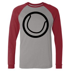 Long Sleeve Jersey Baseball Tee Thumbnail
