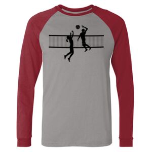 Long Sleeve Jersey Baseball Tee Thumbnail