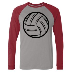 Long Sleeve Jersey Baseball Tee Thumbnail