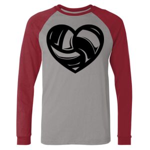 Long Sleeve Jersey Baseball Tee Thumbnail
