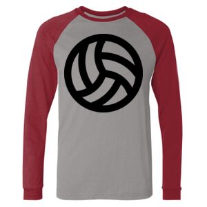 Long Sleeve Jersey Baseball Tee Thumbnail