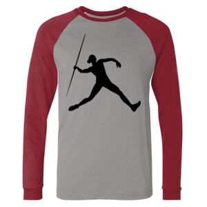 Long Sleeve Jersey Baseball Tee Thumbnail