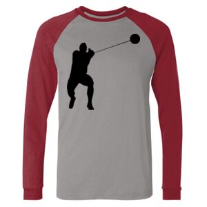 Long Sleeve Jersey Baseball Tee Thumbnail