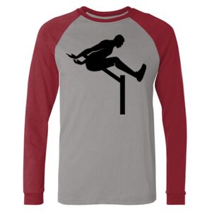 Long Sleeve Jersey Baseball Tee Thumbnail