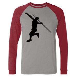 Long Sleeve Jersey Baseball Tee Thumbnail
