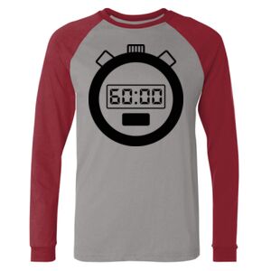 Long Sleeve Jersey Baseball Tee Thumbnail