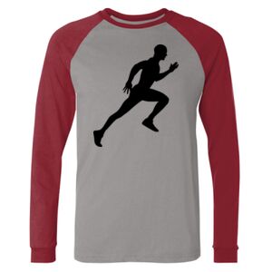 Long Sleeve Jersey Baseball Tee Thumbnail