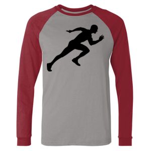 Long Sleeve Jersey Baseball Tee Thumbnail