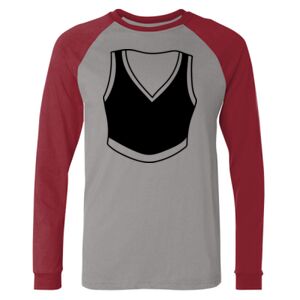 Long Sleeve Jersey Baseball Tee Thumbnail