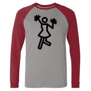 Long Sleeve Jersey Baseball Tee Thumbnail