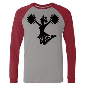 Long Sleeve Jersey Baseball Tee Thumbnail