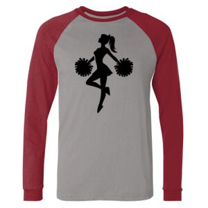 Long Sleeve Jersey Baseball Tee Thumbnail