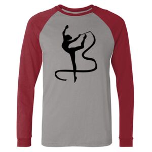 Long Sleeve Jersey Baseball Tee Thumbnail
